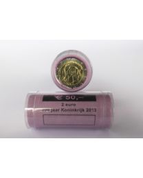 Nederland 2013: Muntrol met 25 x Speciale 2 Euro: 200 Jaar Koninkrijk UNC