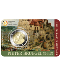 België 2019: Speciale 2 Euro unc: "Bruegel" in Coincard NL