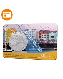 Nederland 2023: Willemstad Vijfje 2023 UNC Verzilverd in coincard