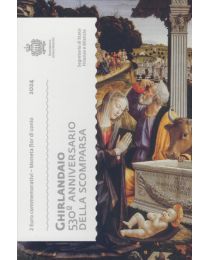 San Marino 2024: Speciale 2 Euro BU: "Ghirlandaio"