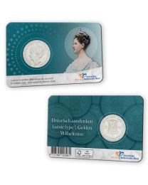 Nederland 2025: "Laatste ½ gulden Wilhelmina" in coincard