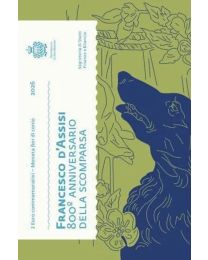 San Marino 2026: Speciale 2 Euro unc: "Francesco Van Assisi"