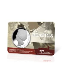 Nederland 2018: 80 Jaar Beatrix Penning 2018 BU-kwaliteit in coincard