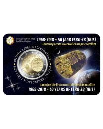 België 2018: Speciale 2 Euro "ESRO-2B" NL Coincard
