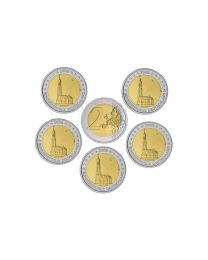 Duitsland 2008: Speciale 2 Euro unc: Sint Michael Hamburg A, D, F, G, en J