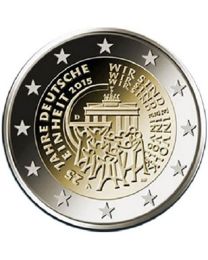 Duitsland 2015: Speciale 2 Euro unc: Duitse Eenheid D