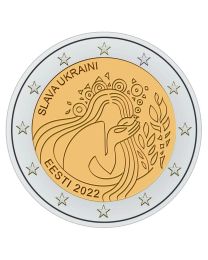 Estland 2022: Speciale 2 Euro unc: "Oekraine"