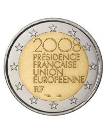 Frankrijk 2008: Speciale 2 Euro unc: EU Voorzitter