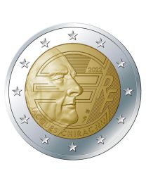 Frankrijk 2022: Speciale 2 Euro unc: "Chirac"