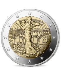 Frankrijk 2023: Speciale 2 Euro unc: "Olympics 2024" in Coincard