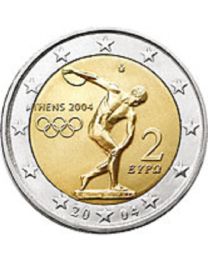 Griekenland 2004: Speciale 2 Euro unc: Olympische Spelen