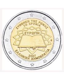 Griekenland 2007: Speciale 2 Euro unc: Verdrag van Rome