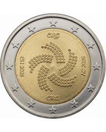Ierland 2026: Speciale 2 Euro unc: "Voorzitter EU"