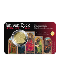 België 2020: Speciale 2 Euro unc: ‘Jan van Eyck’ BU in coincard FR