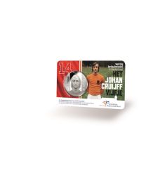 Nederland 2017: BU Coincard Herdenkingsmunt: Johan Cruijff Vijfje 2017