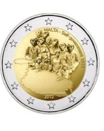 Malta 2013: Speciale 2 Euro unc: Zelfbestuur