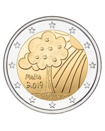 Malta 2019: Speciale 2 Euro unc: "Natuur en Milieu"