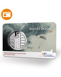 Nederland 2019: Herdenkingsmunt: Market Garden Vijfje 2019 BU-kwaliteit in coincard