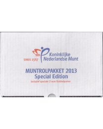 Nederland 2013: Muntrolpakket: Special Edition met 2 Euro: Dubbelportret