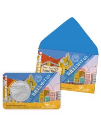 Nederland 2023: Eerste Dag Coincard Herdenkingsmunt: Willemstad Vijfje