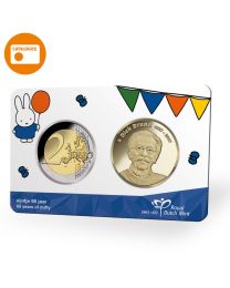 Nederland 2020: Penning in coincard: "65 jaar Nijntje"