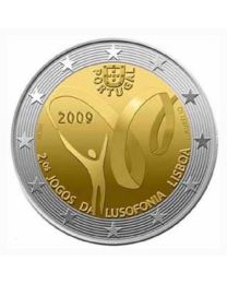 Portugal 2009: Speciale 2 Euro unc: Lusophonia Spelen
