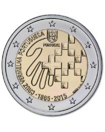 Portugal 2015: Speciale 2 Euro unc: Rode Kruis