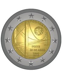 Portugal 2016: Speciale 2 Euro unc: 50 Jaar 25 Aprilbrug