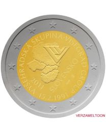 Slowakije 2011: Speciale 2 Euro unc: 20 Jaar Visegrad