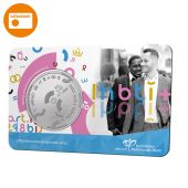 Nederland 2023: 50 jaar erkenning COC Vijfje 2023 UNC Verzilverd in coincard