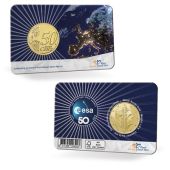 Nederland 2025: 50 jaar ESA – 50 cent in coincard