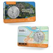 Nederland 2025: "Hollandse Waterlinies Vijfje 2025" UNC Verzilverd in coincard