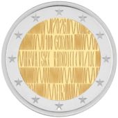 Kroatië 2026: Speciale 2 Euro unc: "100 Jaar Kroatische Radio En Tv"