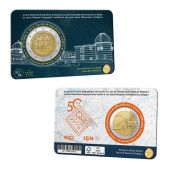België 2026: Speciale 2 Euro unc: "200 Jaar Koninklijke Sterrenwacht Van België" in coincard