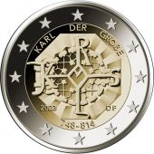 Duitsland 2023: Speciale 2 Euro unc:  "Karel de Grote": Met letter A