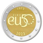 Ierland 2023: Speciale 2 Euro unc: "50 Jaar EU-lid"