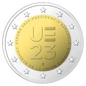 Spanje 2023: Speciale 2 Euro unc: "EU-voorzitter"