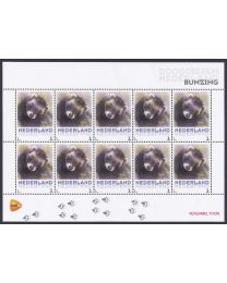 Nederland 2013: NVPH: V3013-Aa-6: "Zoogdieren in Nederland": Bunzing: velletje postfris