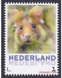 Nederland 2013: NVPH: V3013-Aa-14: "Zoogdieren in Nederland": Europese hamster: postfris