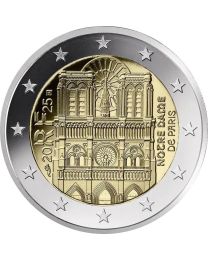 Frankrijk 2025: Speciale 2 Euro unc: "Notre Dame"