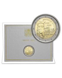 Vaticaan 2020: Speciale 2 Euro BU in blister:   "Raffaello" 