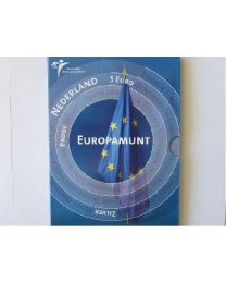 Nederland 2004: Zilveren Herdenkingsmunten Proof: Europamunt Vijfje