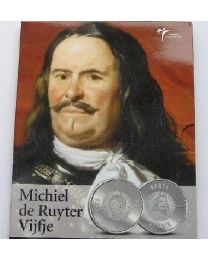 Nederland 2007: Zilveren Herdenkingsmunten Proof: Het Michiel de Ruyter Vijfje