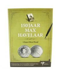 Nederland 2010: Zilveren Herdenkingsmunten Proof: Het Max Havelaar Vijfje