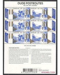 Nederland 2020: NVPH: V3845-3846: Oude Postroutes: velletje postfris
