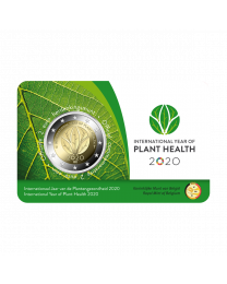 België 2020: Speciale 2 Euro unc:  2 euromunt België 2020 ‘Internationaal jaar van de plantengezondheid’ BU in coincard NL