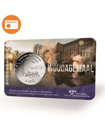 Nederland 2020: Herdenkingsmunt: Woudagemaal Vijfje 2020 BU-kwaliteit in coincard