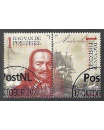 Nederland 2022: NVPH: 4060-4061: Dag van de Postzegel: serie gestempeld