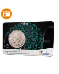 Nederland 2022:  100 jaar laatste type Wilhelmina-gulden in coincard