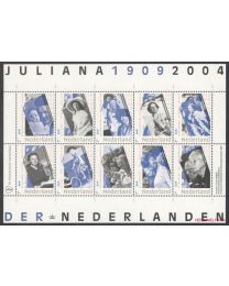 Nederland 2022: NVPH: V3642P: Juliana der Nederlanden: velletje postfris